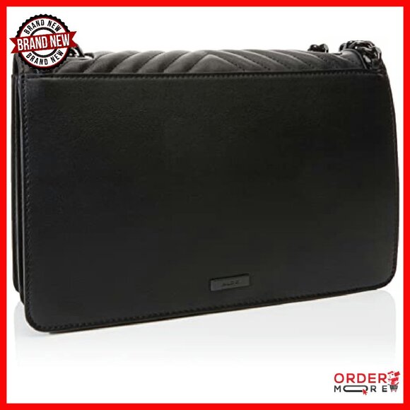 Medium Synthetic Crossbody Bag with 2 Compartments, Versatile Day to Night - Picture 5 of 8